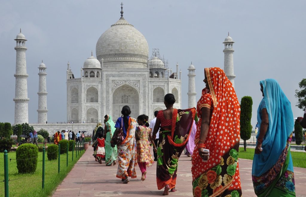 Eine Reise nach Indien: Das Taj Mahal in das Wahrzeichen von Rajasthan!